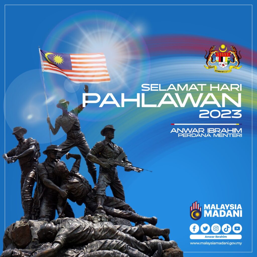 PM Anwar ucap selamat Hari Pahlawan kepada ATM, PDRM