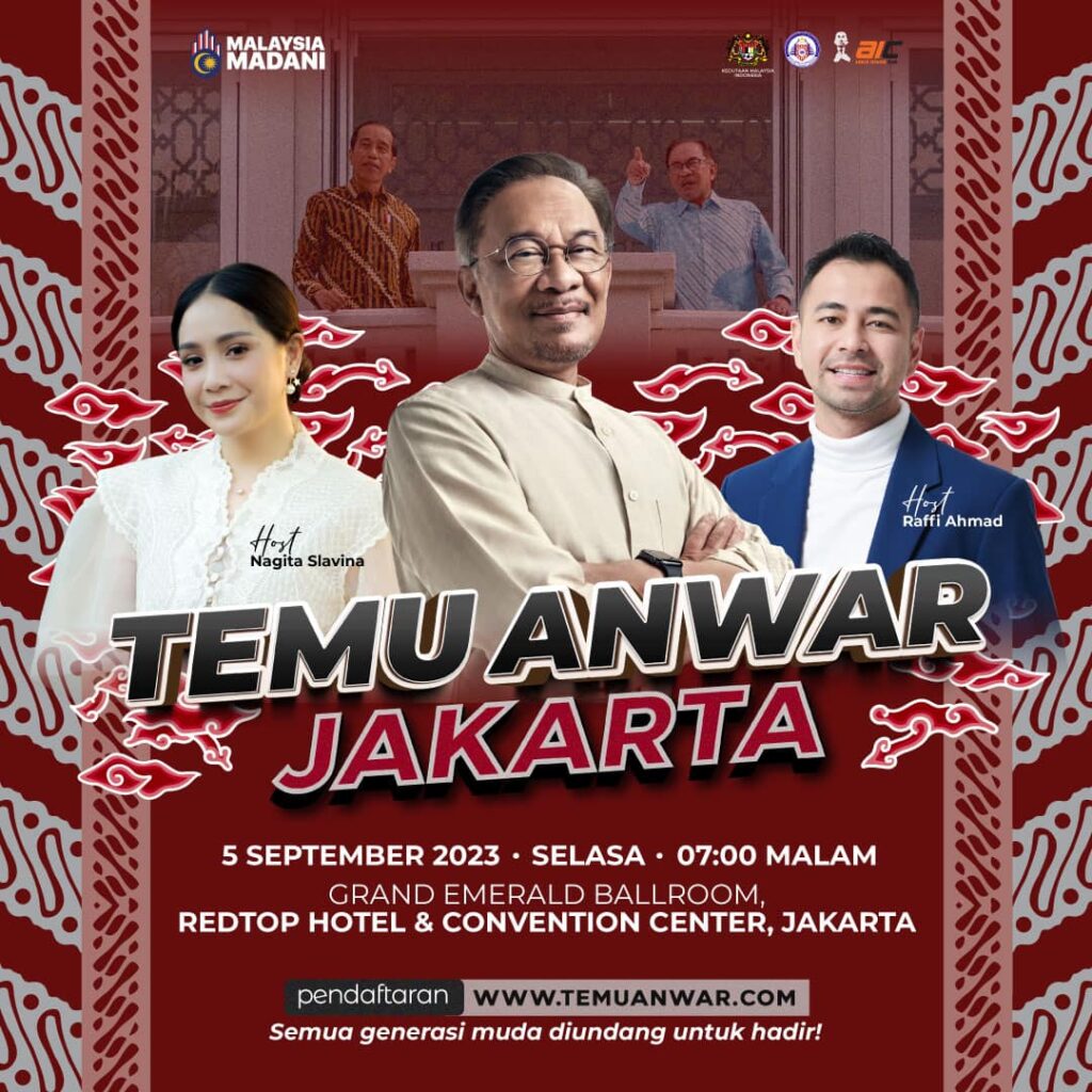 Temu Anwar di Indonesia 5 September ini