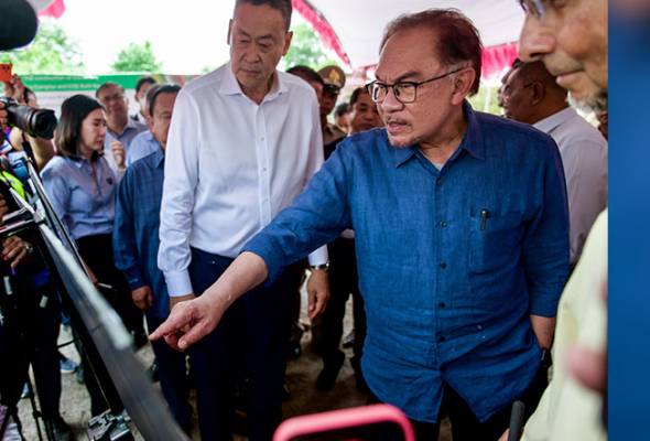 PM Anwar bertemu PM Thailand di Sadao