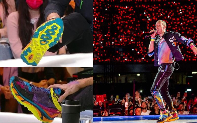 Kasut Chris Martin daripada 17 cebisan ‘sampah’