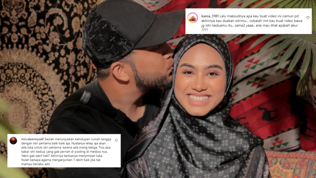 “Lebih isteri pertama, apa kata isteri kedua” – Netizen persoal tindakan Alif Teega lancar lagu Teristimewa khas untuk Aisyah Hijannah