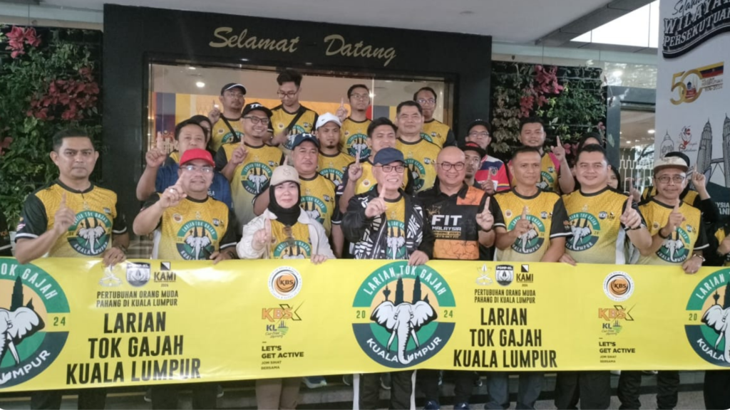 2,000 anak Pahang sertai Larian Tok Gajah Kuala Lumpur