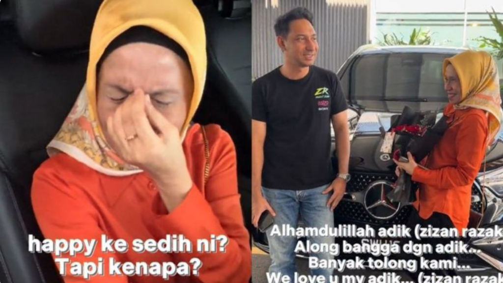 Zizan Razak buat kejutan hadiahkan ibu kereta sama harga lebih RM300,000